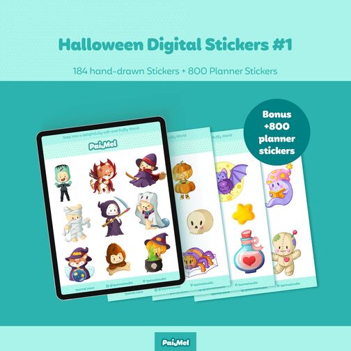 Halloween Stickers Collection