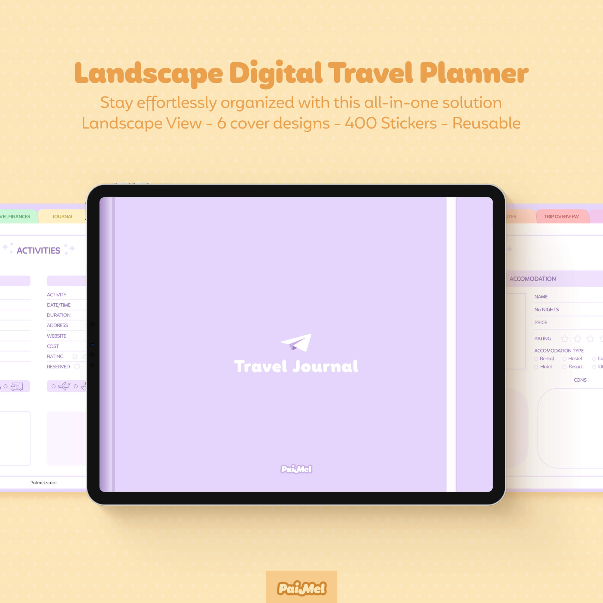 Landscape Digital Travel Planner